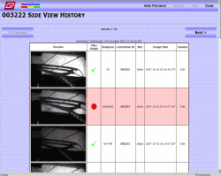 Screen shot of Pancam's web interface